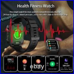 2023 Bluetooth Calls Military Android Smart Watch