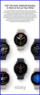 Amazfit GTR 2 Smartwatch New Version Long Battery Life AMOLED Thunder Black NEW