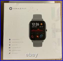 Amazfit GTS Water Proof Smart Watch AMOLED Display, Silicone Band, grey