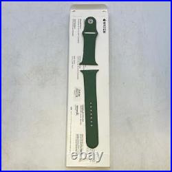 Factory Unlocked Apple Watch Series 7 45MM Green Aluminum Sport Band Clover
