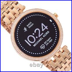 Michael Kors Womens Darci Gen 5E Smart Watch, Wear OS by Google, Rose Gold