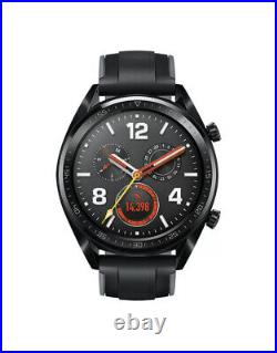 New Huawei Watch GT 128MB FTN-B19 Black Stainless Steel Bluetooth Smartwatch