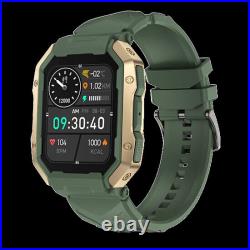 Rugged Military Smartwatch Amoled-Screen Waterproof Multifunction Sports-Mode