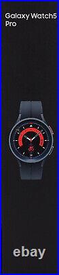 Samsung Galaxy Watch5 Pro Titanium Smartwatch 45mm BT Black SM-R920NZKAXAA