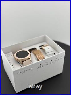 TIMEX Metropolitan R 42mm Smartwatch Pink Silicone Strap Women's Watch TW5M43000