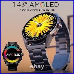 V&Y Invincible Plus 1.43 AMOLED Display Smartwatch with Bluetooth Calling